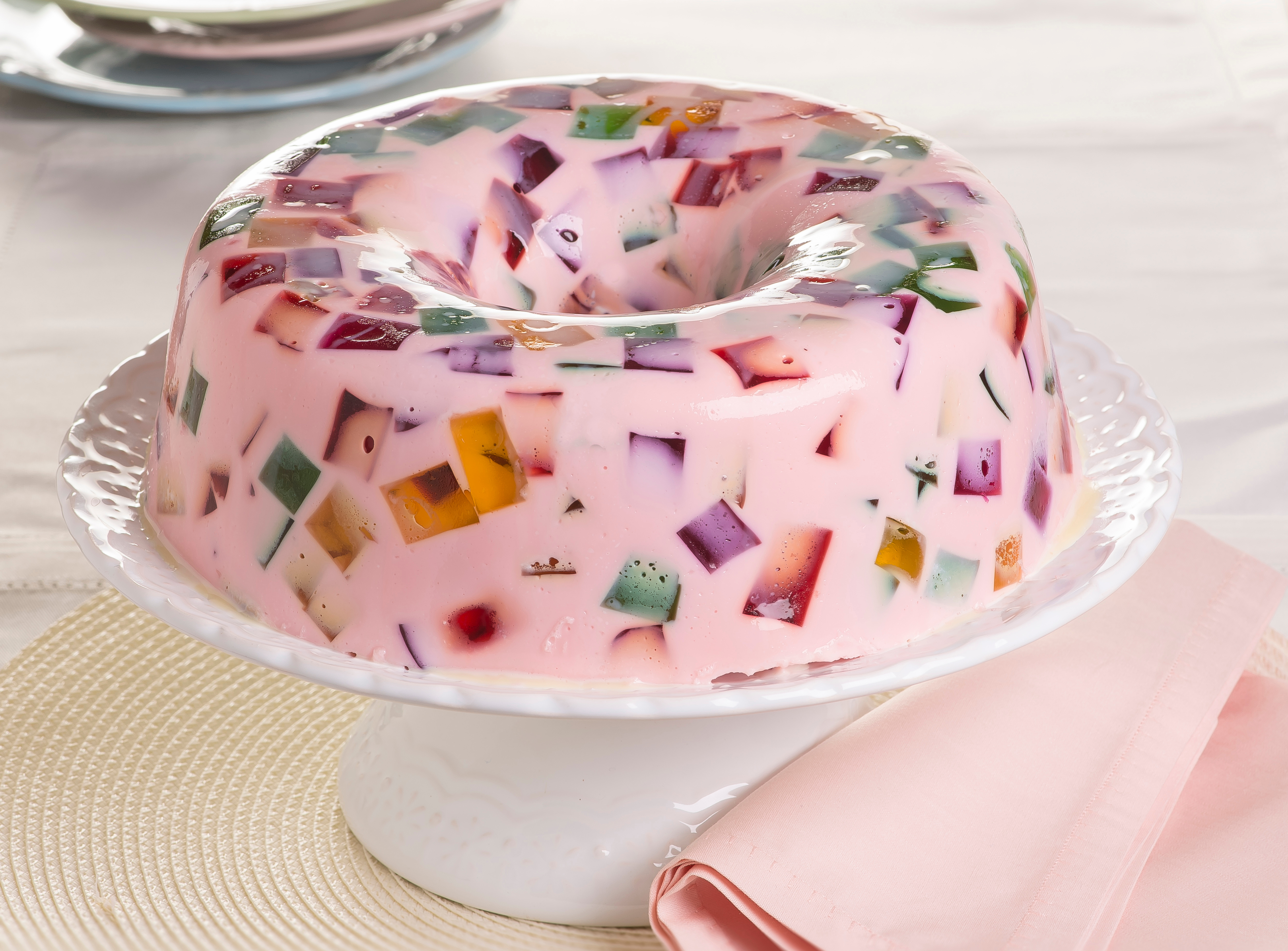 Receita de Tropicália (Gelatina Colorida)