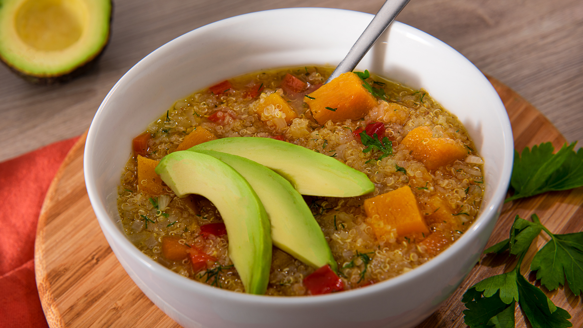 Sopa de Quinoa y Calabaza | Recetas Nestlé