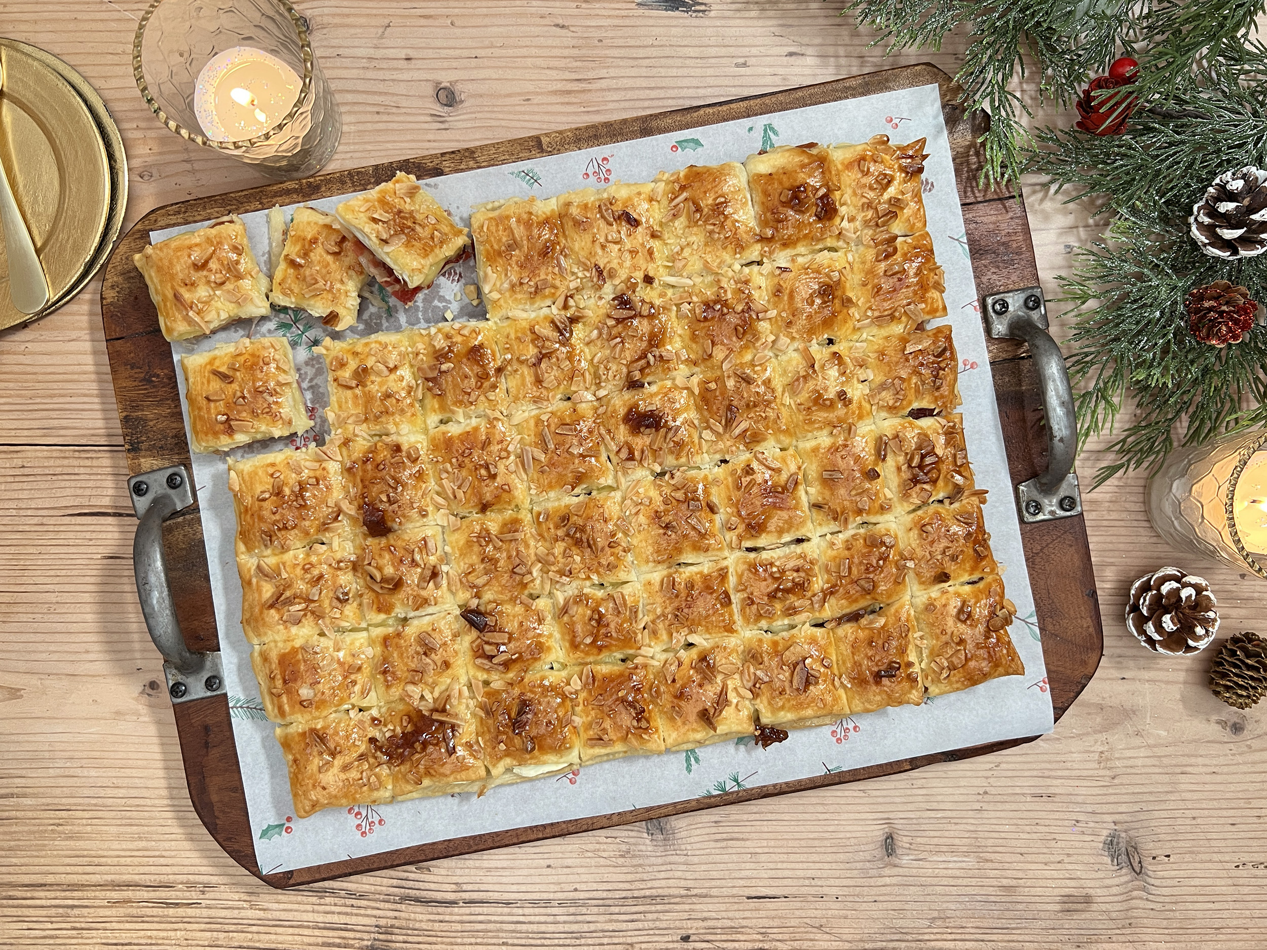 48 canapés rápidos para Navidad
