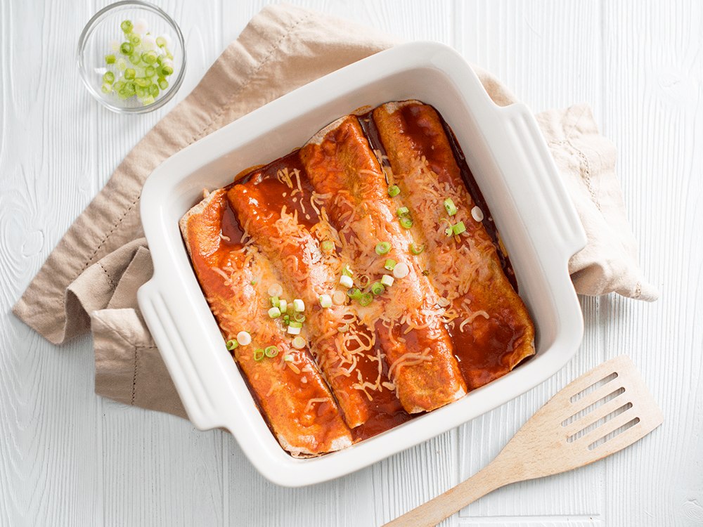 Enchiladas De Pollo Cremosas | El Mejor Nido