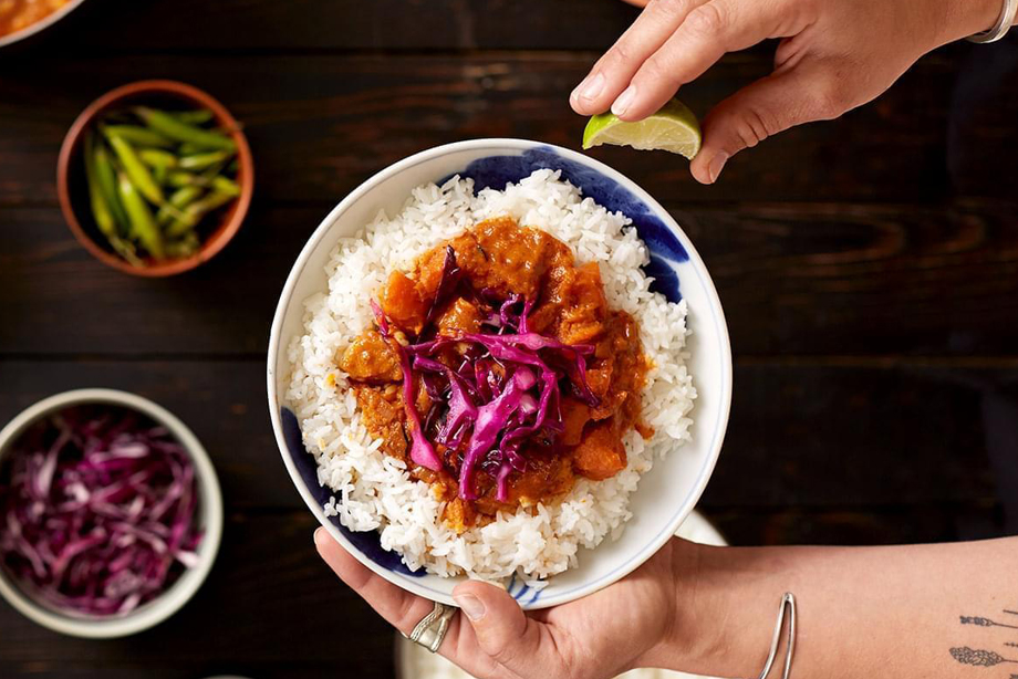 Curry Tailandés de Pollo y Camote | El Mejor Nido