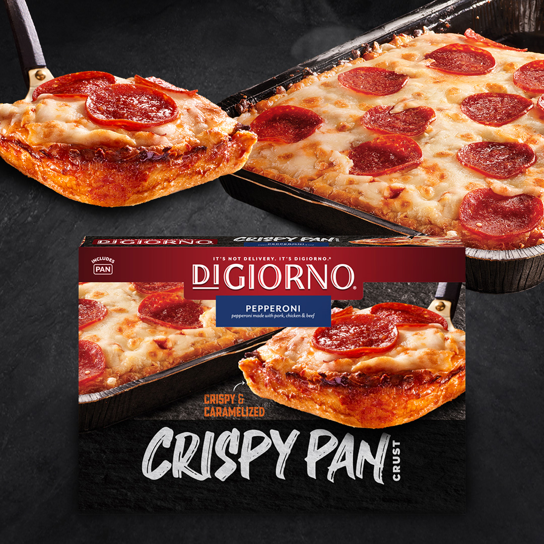 DIGIORNO Pepperoni Crispy Pan Crust Pizza El Mejor Nido