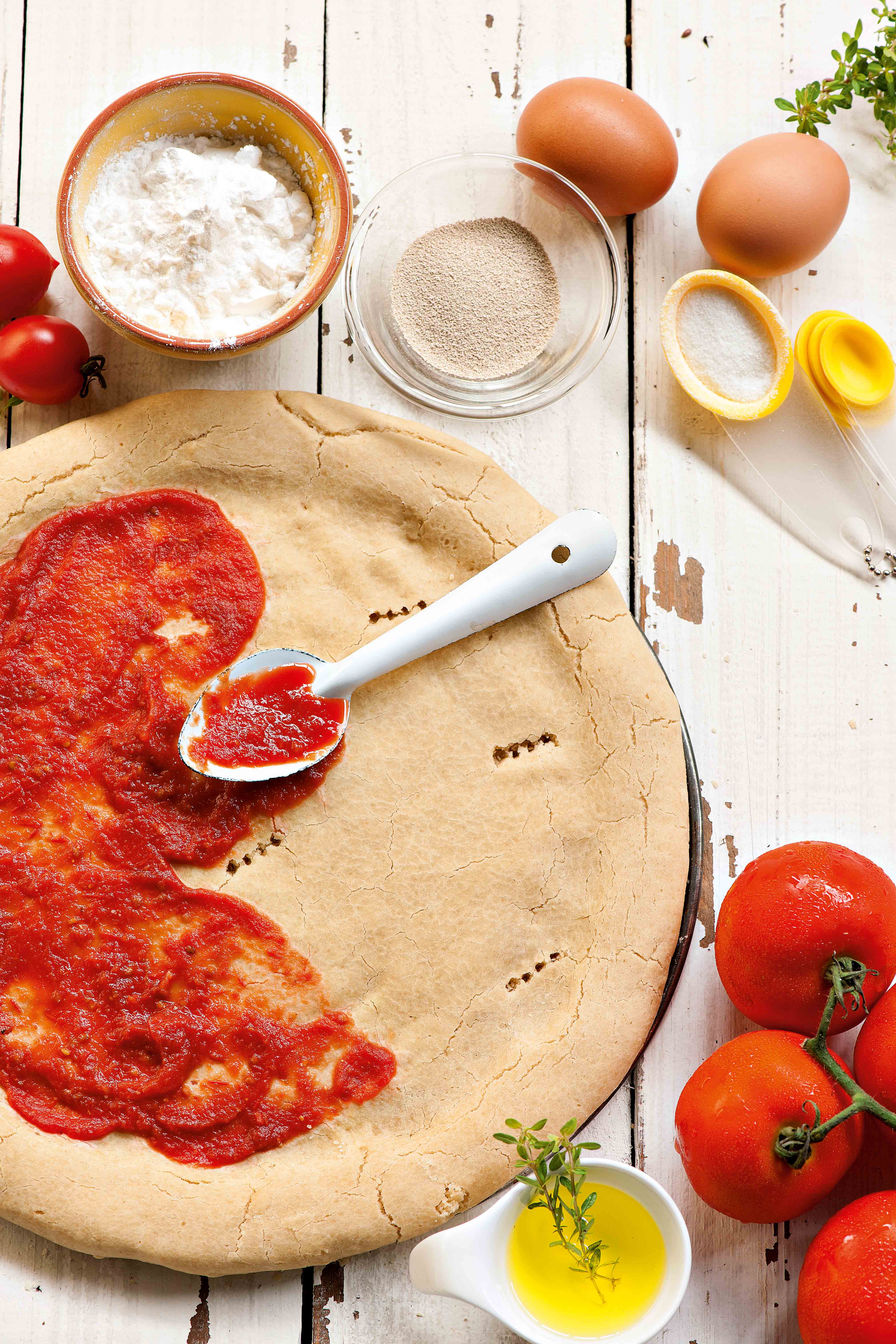 Massa de Pizza Sem Glúten Receitas Nestlé