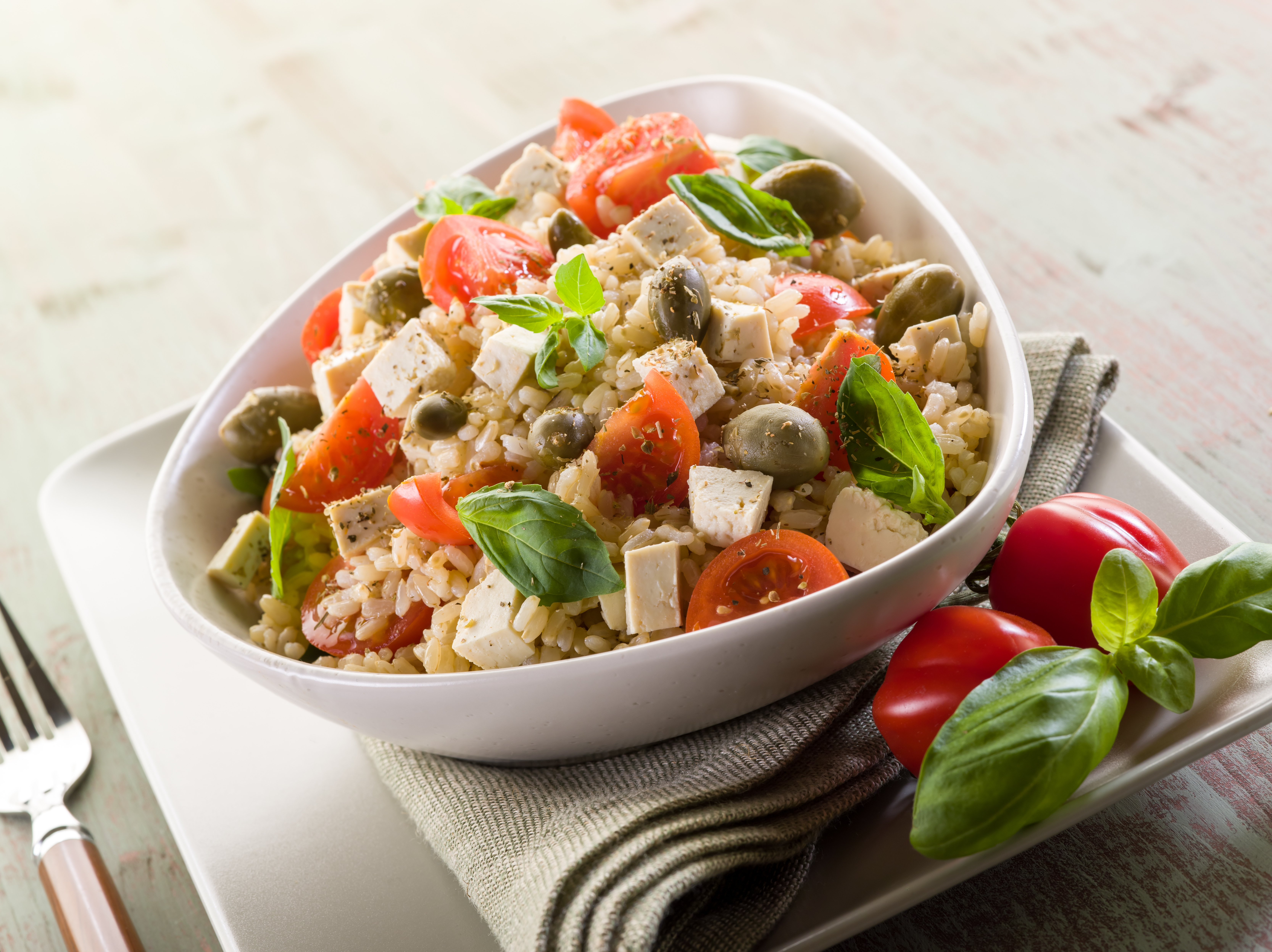 Fragrant Baked Rice with Olives and Tomatoes | Recipes with Love