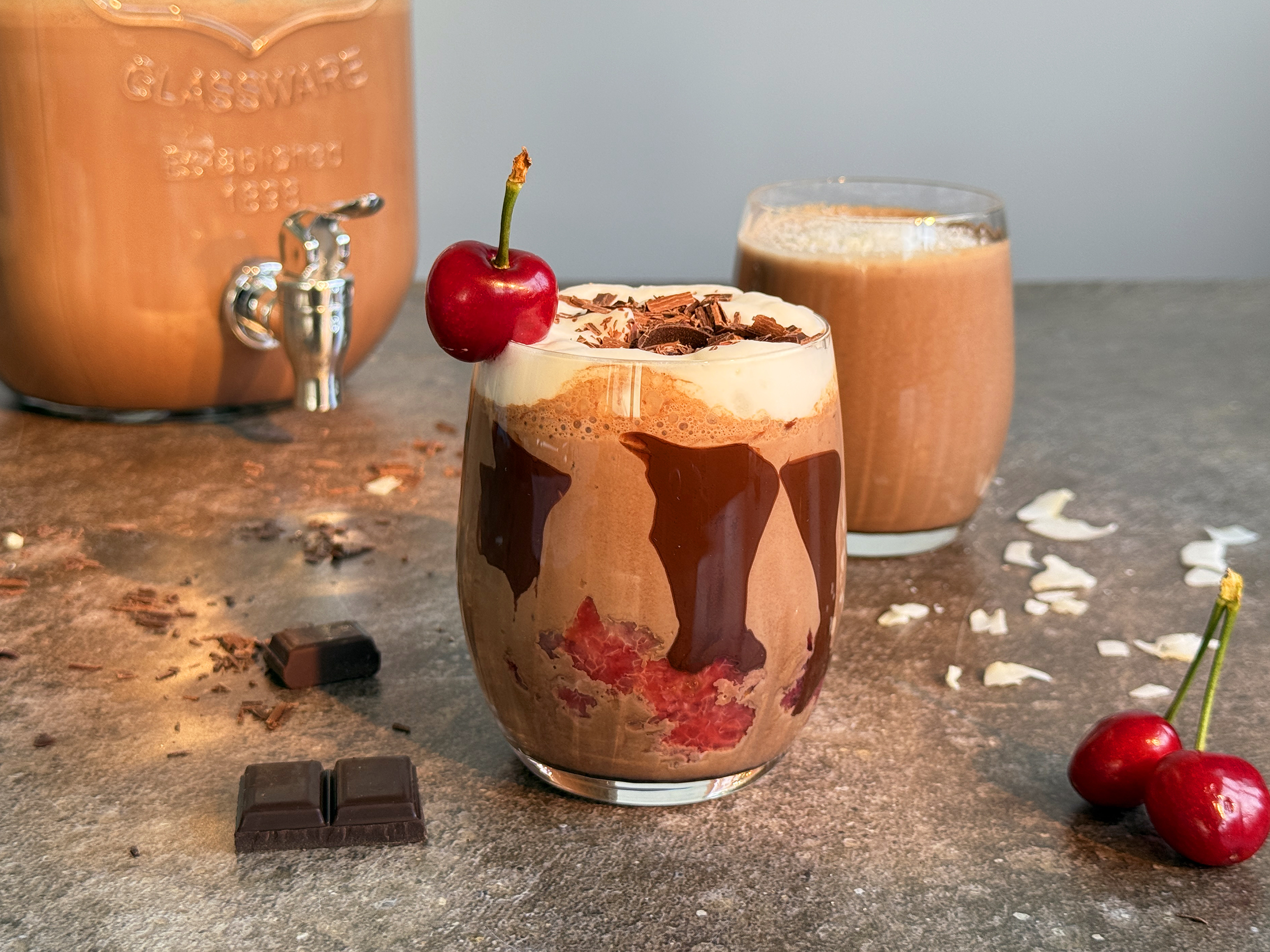 Batido de Chocolate Negro