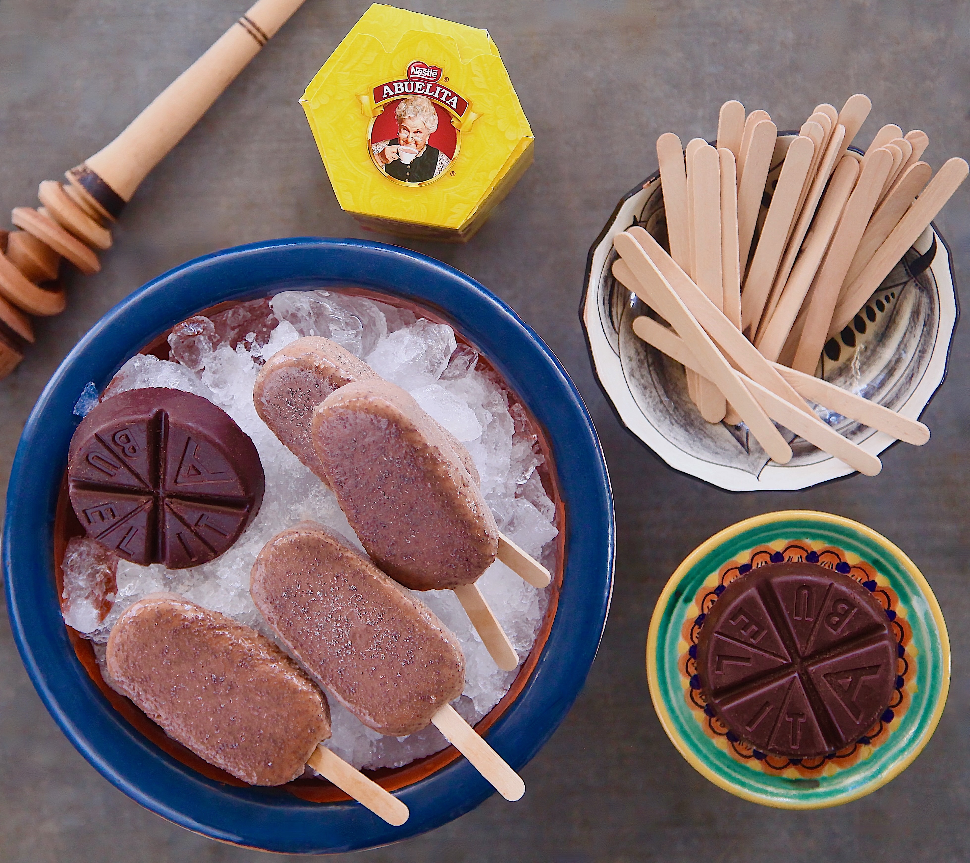 Paletas de Chocolate Abuelita | El Mejor Nido