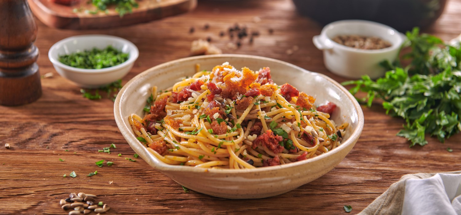 Spaghetti Aglio E Olio Z Chorizo – Przepis | WINIARY