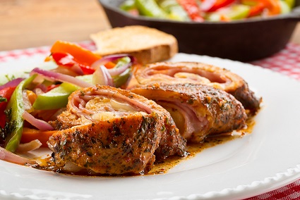 Pechuga Rellena con Tomate y Especias