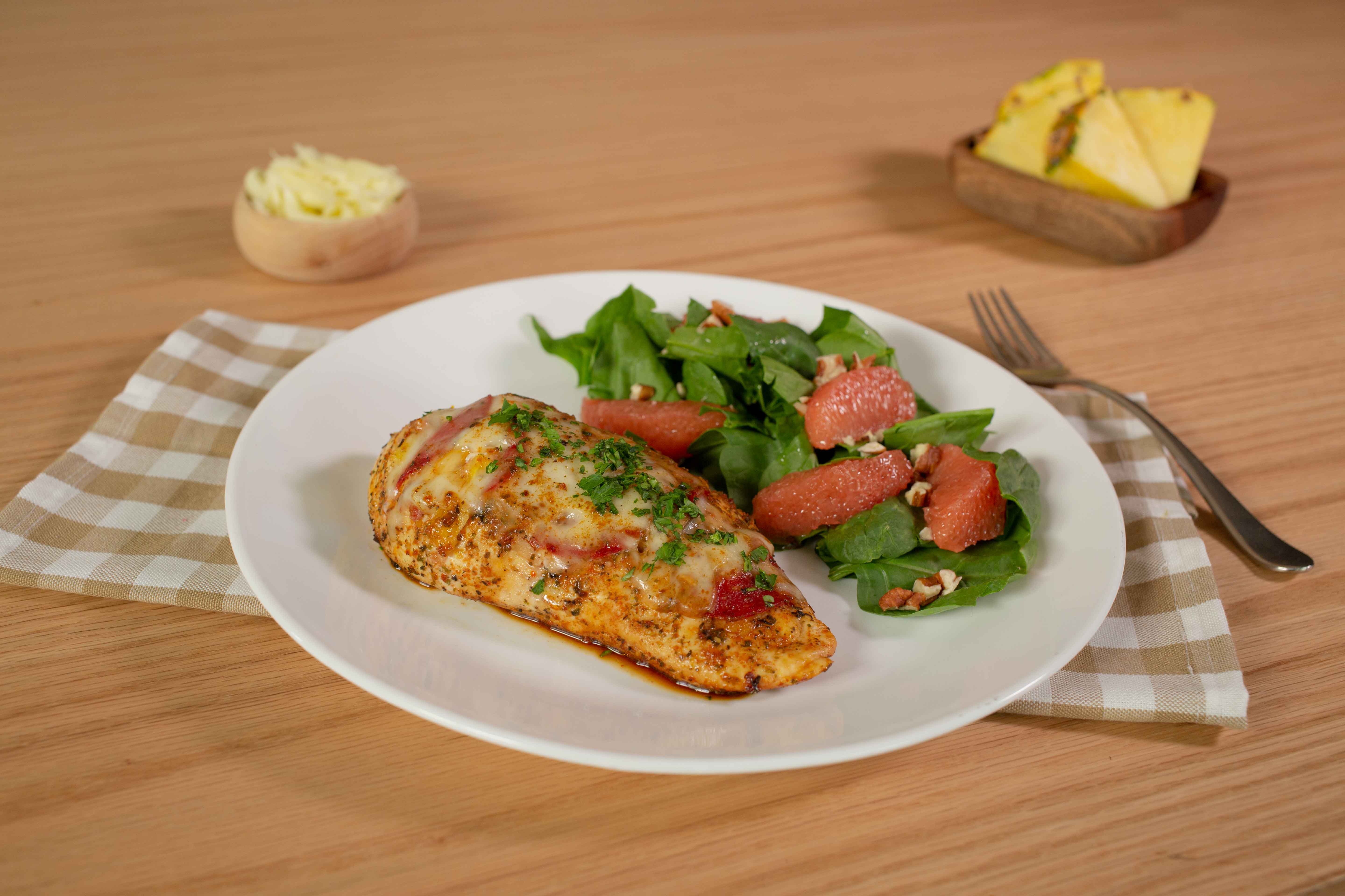 Receta de Pollo al estilo pizza Recetas Nestlé