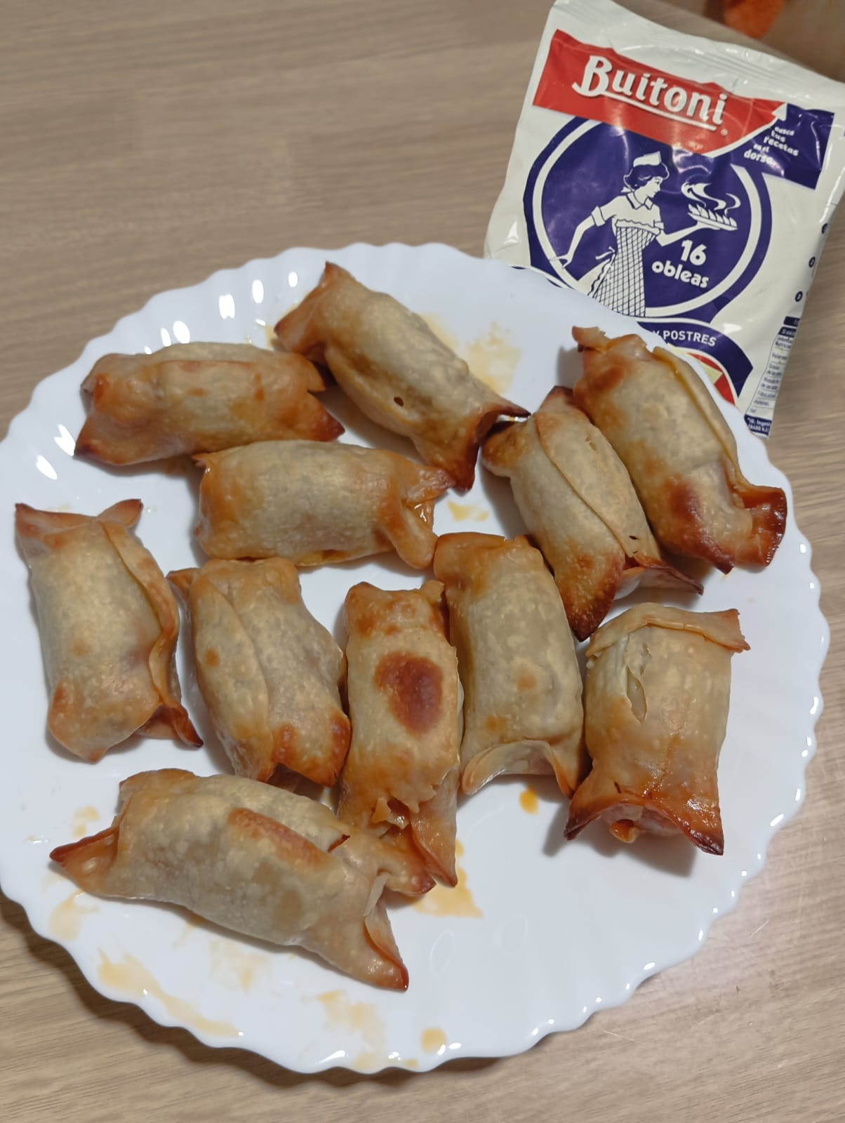 Chistorra en gabardina de Almudena Paredes de Leganés (Madrid)