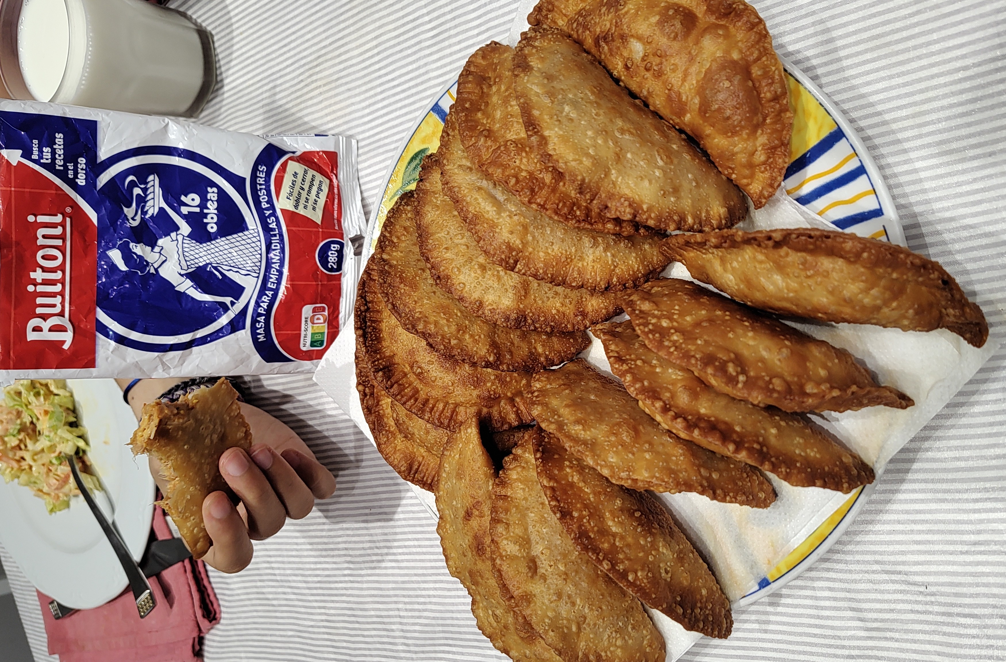 Empanadillas de pisto de Guillermo Mora de Madrid (Madrid)