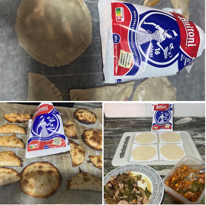Empanadillas de pisto variadas de Marta Díaz de Valencia (Valencia)