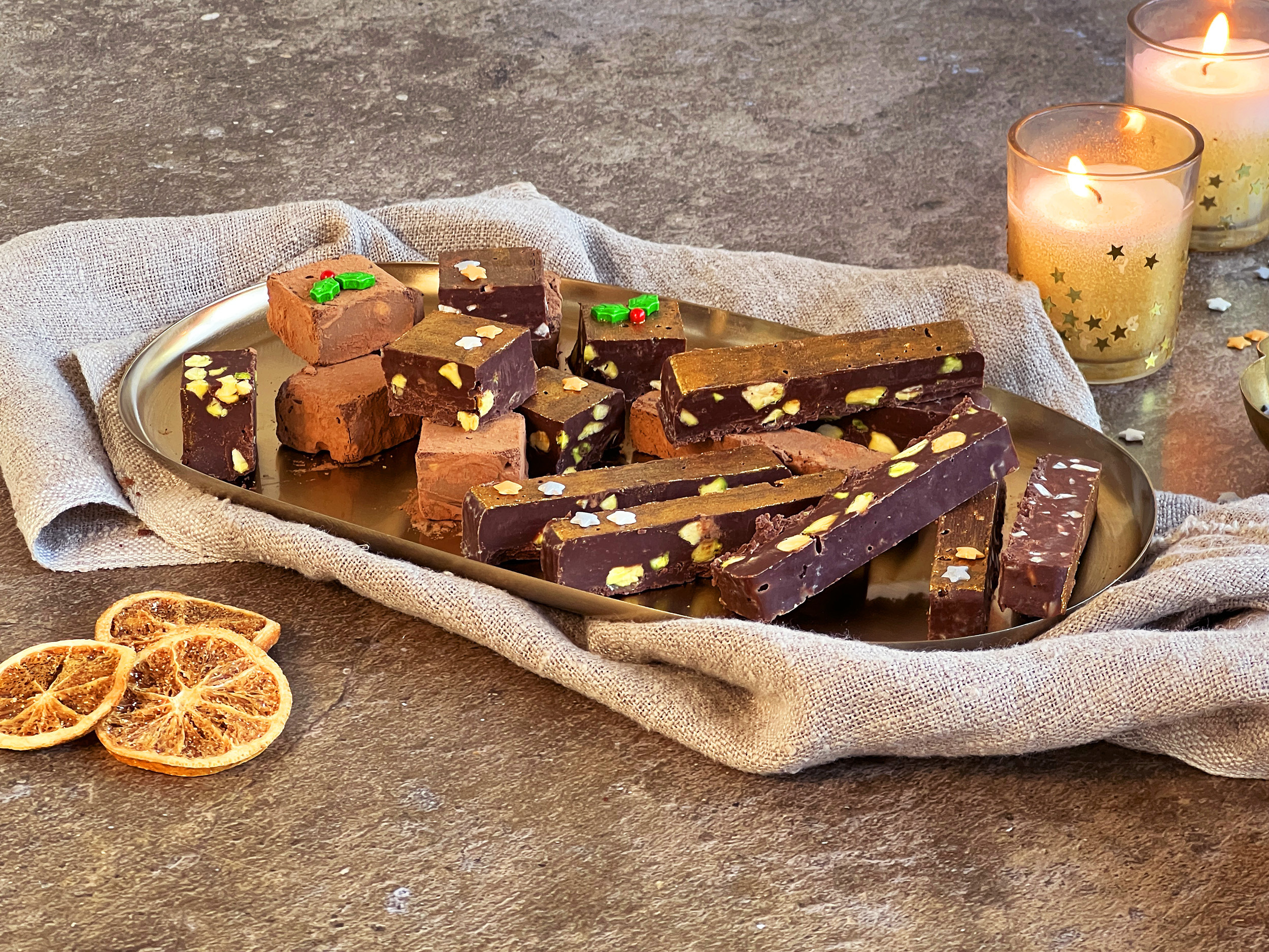 Fudge para Navidad