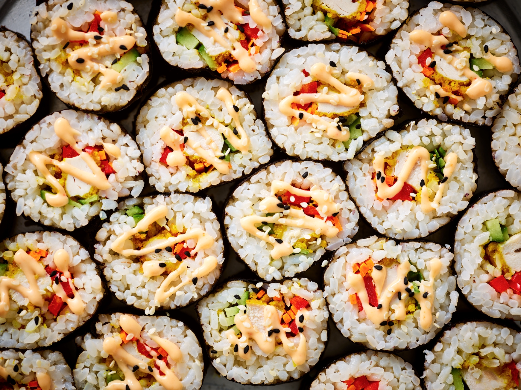 Chicken Katsu Sushi Recipe | Maggi®