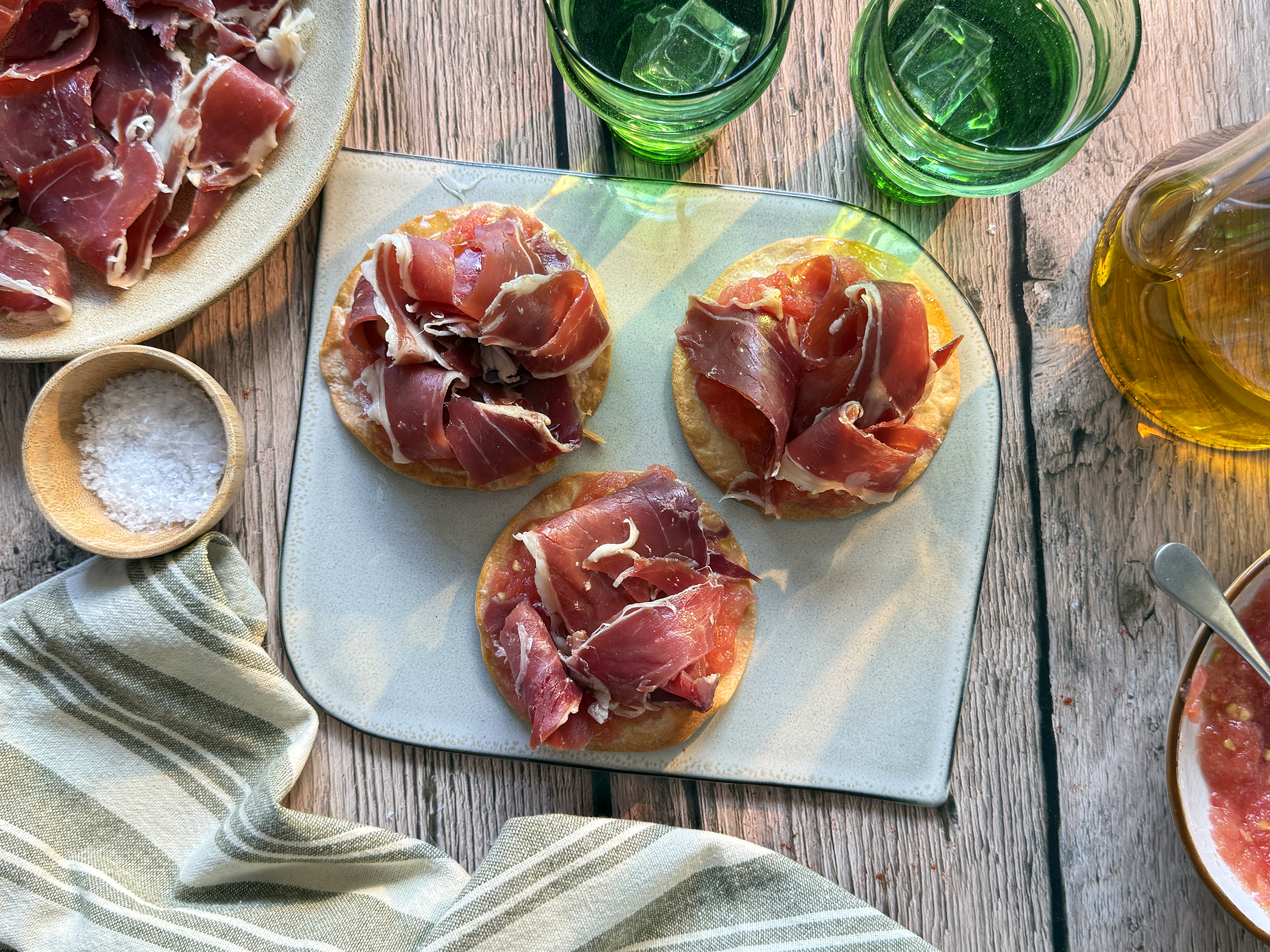 Montadito de jamón ibérico-image