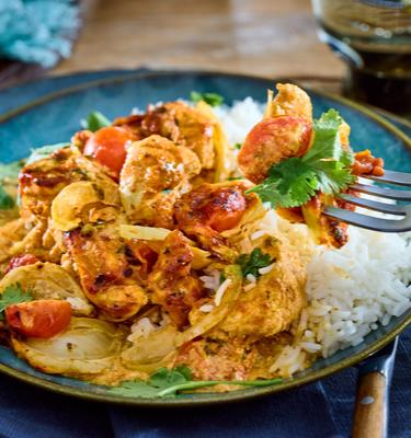 Chicken Tikka Masala in der Heißluftfritteuse
