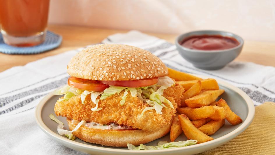 Crunchy Fish Fillet Sandwich Recipe | Maggi Philippines