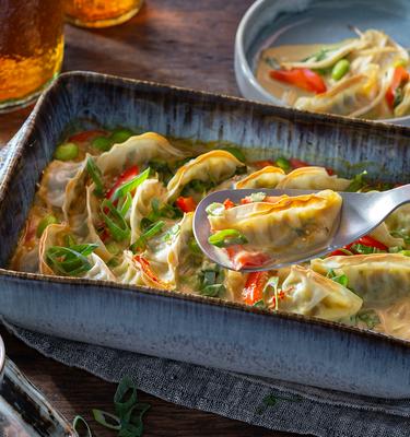Ofen-Dumplings