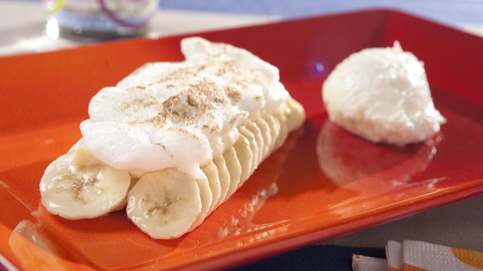 Brasilianische Bananas al forno mit Kokoscreme