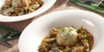 Schnelles Pilzgulasch