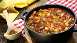 Feuriges Hüttengulasch