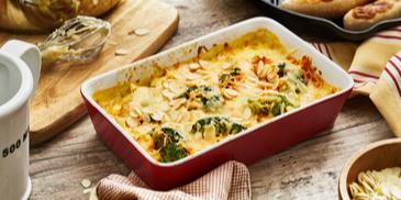 Broccoli-Möhren-Gratin