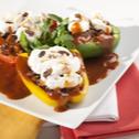 Chiles en Nogada (Gefüllte Paprikaschoten mit Nuß-Sahne)