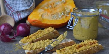 Kürbis-Linsen-Aufstrich