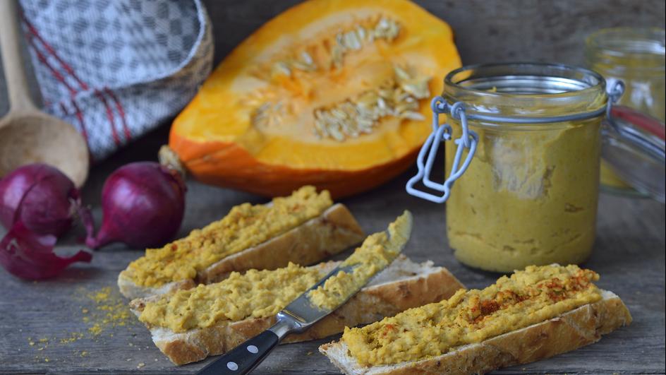 Kürbis-Linsen-Aufstrich