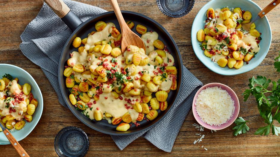 Gnocchi Carbonara