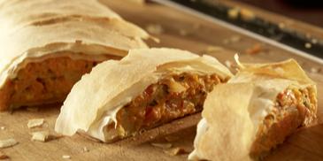 Kürbisstrudel "italienische Art"