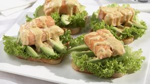 Lachs-Toast 5th Avenue