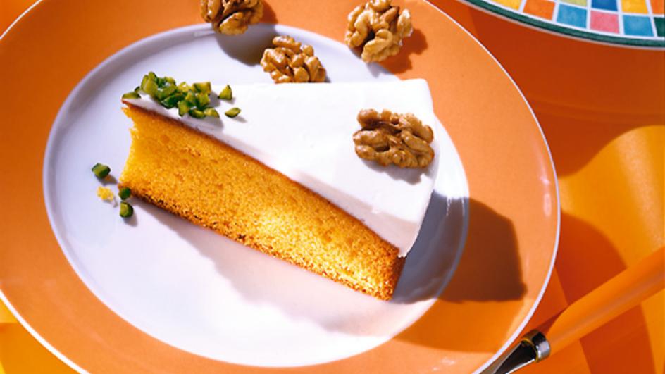 Schnelle Karotten-Torte