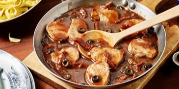 Burgunder-Filet-Pfanne