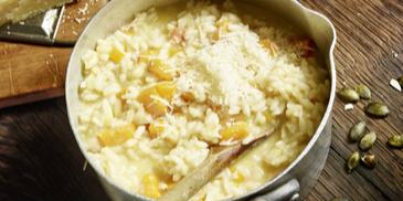 Kürbis-Risotto