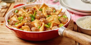 Ravioli alla peperonata