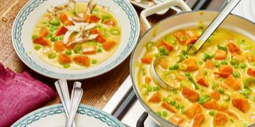 Kürbis-Kokos-Curry