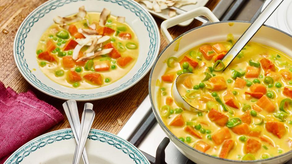 Kürbis-Kokos-Curry