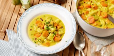 Süßkartoffel-Gemüse-Topf