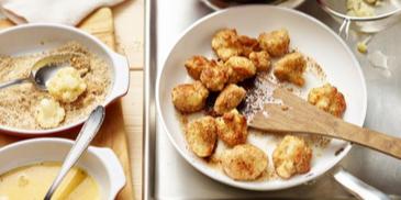 Blumenkohl im Nussmantel