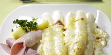 Spargelgratin "Für Genießer"