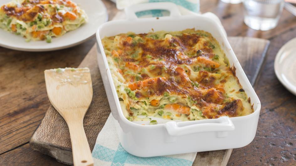 Leichte Gemüselasagne