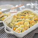 Garnelen-Gnocchi-Gratin