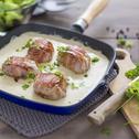Champignon-Filet im Speckmantel