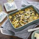 Hackfleisch-Spinat-Gratin