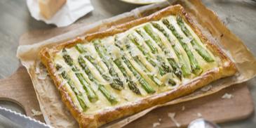 Ricotta-Spargel-Tarte