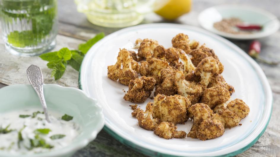 Knuspriger Blumenkohl mit Mandeln