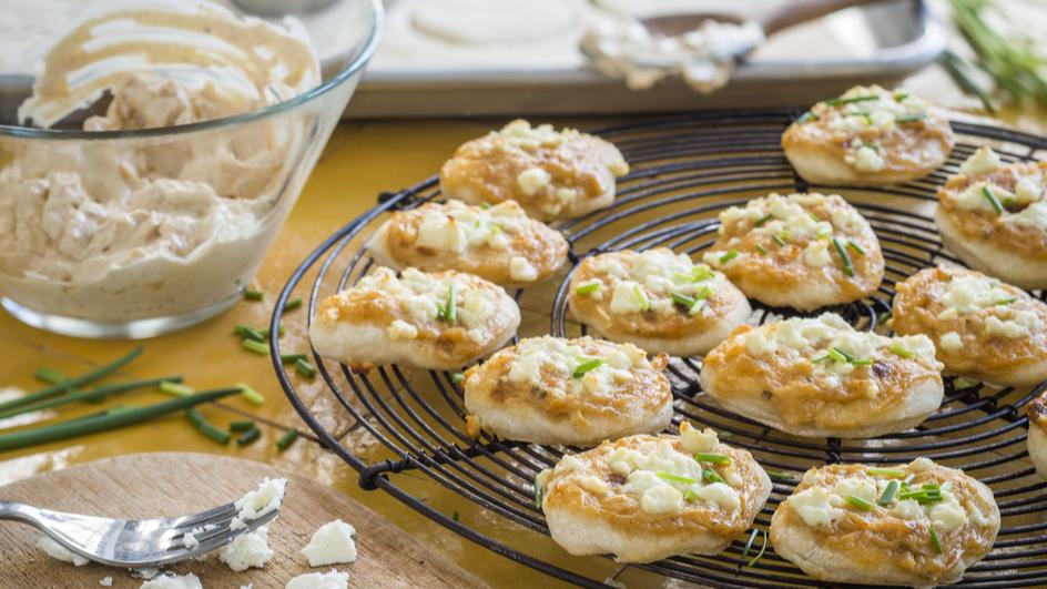 Zwiebelkuchen-Häppchen