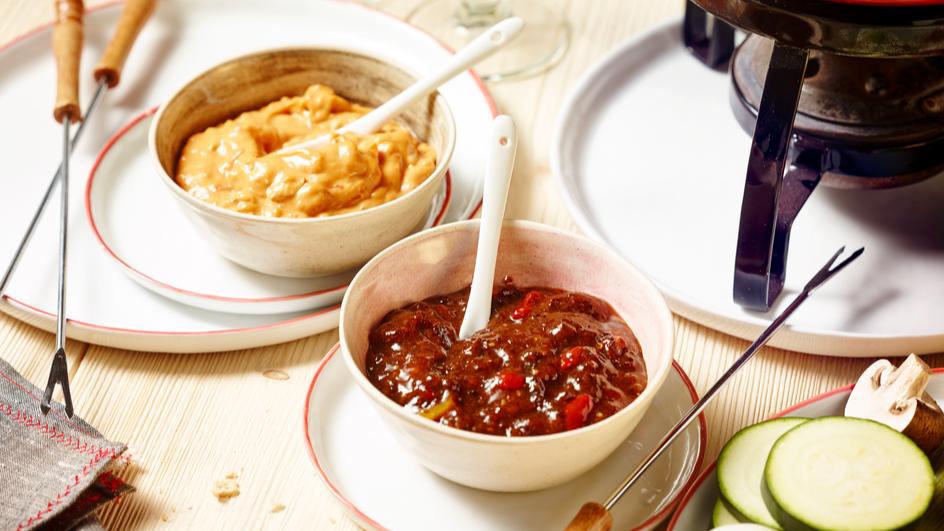 Feurige Erdnußsalsa