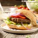 Burger mit Koriander